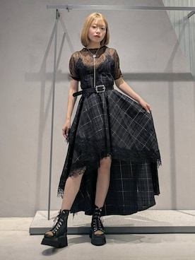 「アイテム（ワンピース/ドレス）」を使った、natsuki_s2さん（レディース・153cm・10代）の夏コーディネート