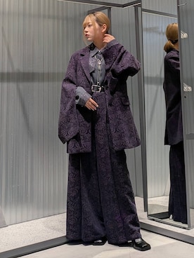 「HARE（ハレ）のループタイネックレス(HARE)（ネックレス）」を使った、natsuki_s2さん（レディース・153cm・10代）の秋コーディネート
