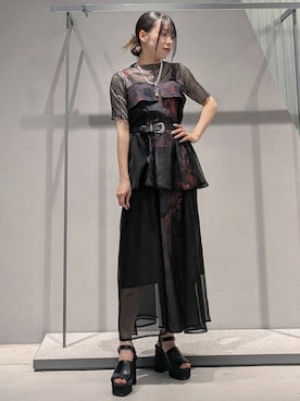 「アイテム（サンダル）」を使った、natsuki_s2さん（レディース・153cm・10代）の夏コーディネート