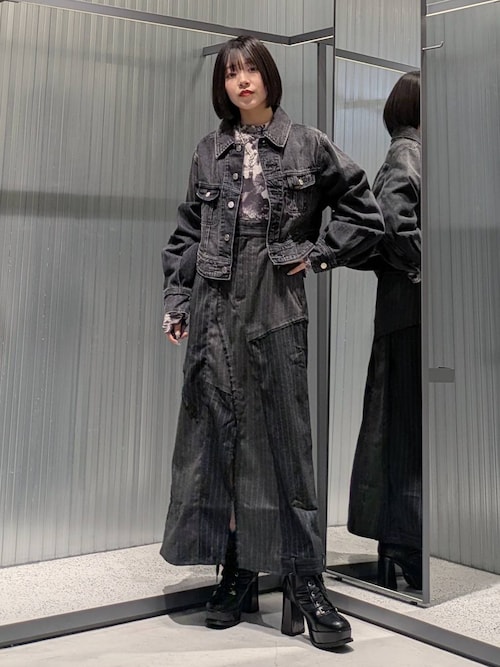 ボールミックスラリエットネックレス(HARE)