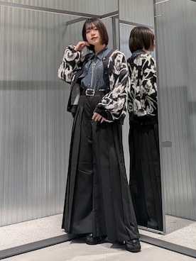 「アイテム（ベルト）」を使った、natsuki_s2さん（レディース・153cm・10代）の秋コーディネート