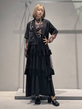 「アイテム（ブローチ/コサージュ）」を使った、natsuki_s2さん（レディース・153cm）の夏コーディネート