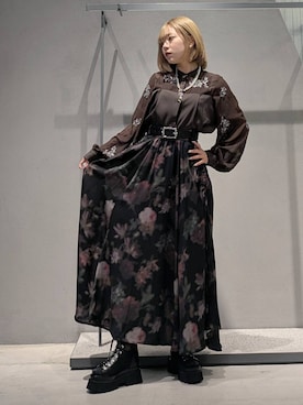 「アイテム（ネックレス）」を使った、natsuki_s2さん（レディース・153cm・10代）の夏コーディネート