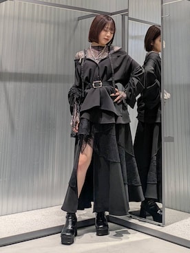 「アイテム（スカート）」を使った、natsuki_s2さん（レディース・153cm・10代）の秋コーディネート