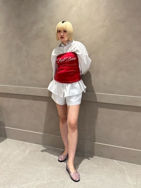 「melissa（メリッサ）のアイテム」を使った、ITABASHIさん（レディース・162cm）の夏コーディネート