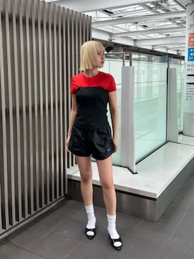 「アイテム（その他トップス）」を使った、ITABASHIさん（レディース・162cm）の夏コーディネート