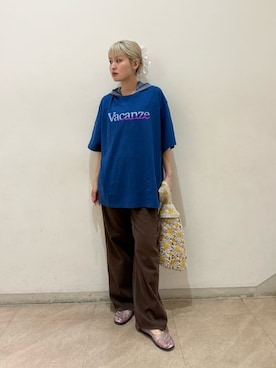 「upperhights（アッパーハイツ）のアイテム」を使った、ITABASHIさん（レディース・162cm）の春コーディネート