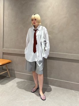 「melissa（メリッサ）のアイテム」を使った、ITABASHIさん（レディース・162cm）の夏コーディネート