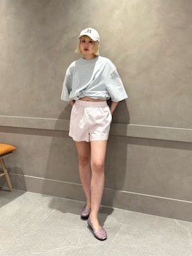 「melissa（メリッサ）のアイテム」を使った、ITABASHIさん（レディース・162cm）の夏コーディネート