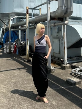 「気温25度から29度」｜ITABASHIさん（レディース・162cm）の夏コーディネート