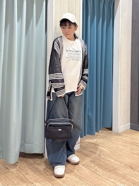 「Lee（リー）のアイテム（バッグ）」を使った、わかさん（レディース・160cm）の春コーディネート