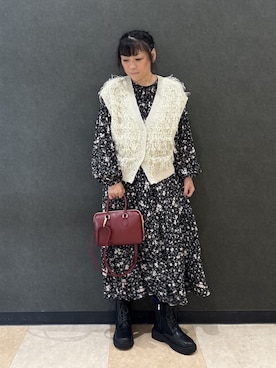 わかさん（骨格ナチュラル・レディース・160cm）の秋コーディネート