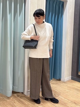 「SHOO・LA・RUE（シューラルー）のアイテム」を使った、わかさん（レディース・160cm）の秋コーディネート