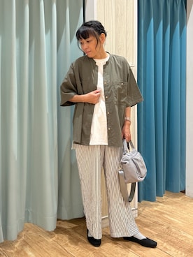 「SHOO・LA・RUE（シューラルー）のアイテム」を使った、わかさん（レディース・160cm）の夏コーディネート