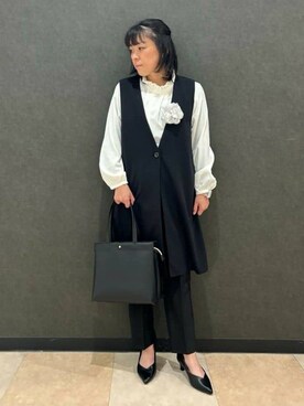 「DRESKIP（ドレスキップ）のアイテム」を使った、わかさん（レディース・160cm）の冬コーディネート
