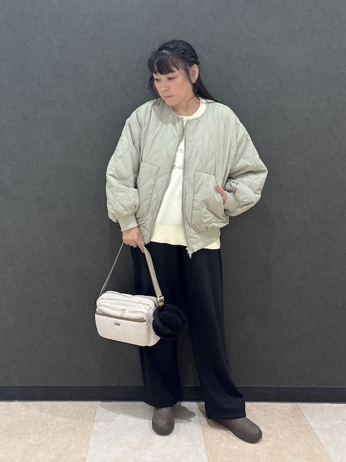 セール】モールキルティング中綿ブルゾン（ブルゾン）｜Cutie Blonde