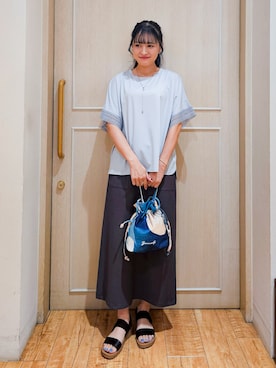 ゆゆさん(レディース・161cm)の夏コーディネート