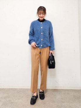 「DRESKIP（ドレスキップ）のアイテム」を使った、ゆゆさん（レディース・161cm）の秋コーディネート