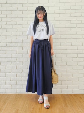 ゆゆさん(レディース・161cm)の夏コーディネート