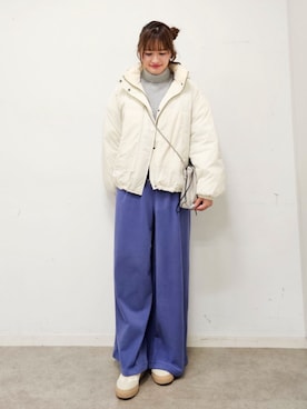 「SHOO・LA・RUE（シューラルー）のアイテム（スニーカー）」を使った、ゆゆさん（レディース・161cm）の秋コーディネート