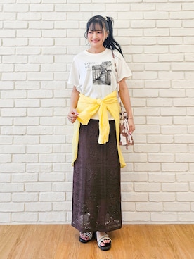 ゆゆさん(レディース・161cm)の夏コーディネート
