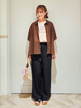 ゆゆさん（レディース・161cm）の夏コーディネート