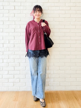 ゆゆさん(レディース・161cm)の秋コーディネート
