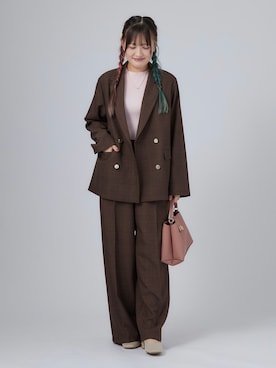 ゆゆさん(レディース・161cm)の秋コーディネート