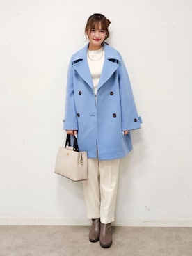 「SHOO・LA・RUE（シューラルー）のアイテム」を使った、ゆゆさん（レディース・161cm）の秋コーディネート