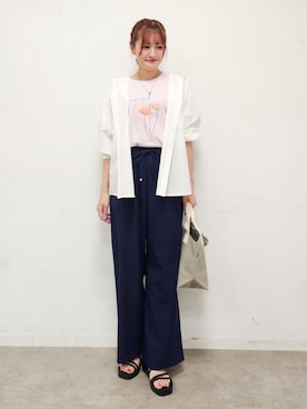 ゆゆさん（レディース・161cm）の夏コーディネート