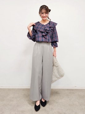 ゆゆさん(レディース・161cm)の秋コーディネート