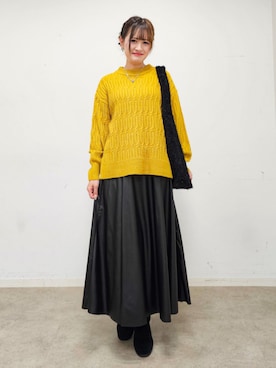 ゆゆさん（レディース・161cm）の冬コーディネート