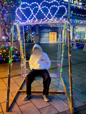 「US VANS（ユーエスヴァンズ）のアイテム」を使った、さんたにさん（メンズ・170cm）の冬コーディネート