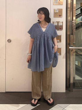 「アイテム（パンツ）」を使った、yuespireさん（レディース・160cm・20代）の夏コーディネート