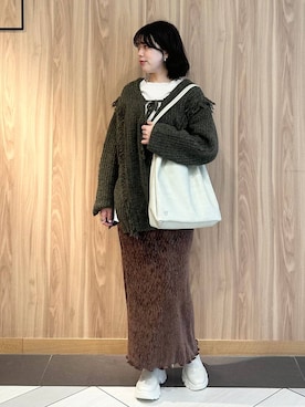 ハイショクフレアスリーブLS 133796を使った人気ファッション