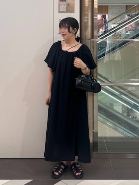 「アイテム（アクセサリー、ベージュ系）」を使った、yuespireさん（レディース・160cm）の夏コーディネート