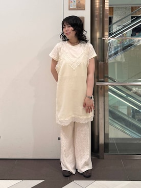 「アイテム（キャミソール）」を使った、yuespireさん（レディース・160cm・20代）の夏コーディネート