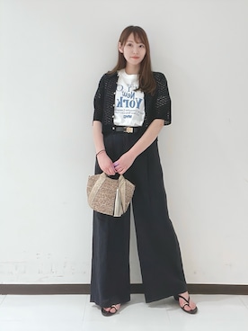 「URBAN RESEARCH ROSSO WOMEN（アーバンリサーチ　ロッソ）のアイテム」を使った、YUMIさん（レディース・158cm）の春コーディネート