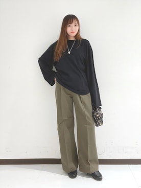 「PHILIPPE AUDIBERT（フィリップ オーディベール）のアイテム」を使った、YUMIさん（レディース・158cm）の夏コーディネート