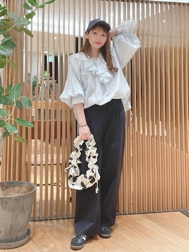 YUMIさん（レディース・158cm）の春コーディネート