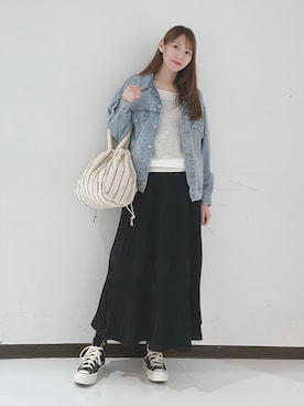 YUMIさん（レディース・158cm）の春コーディネート