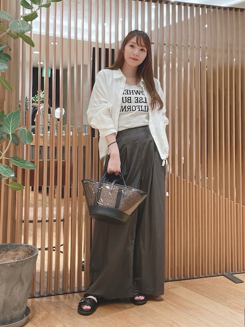 UR TECH』ギャザーワイドパンツ（その他パンツ）｜URBAN RESEARCH