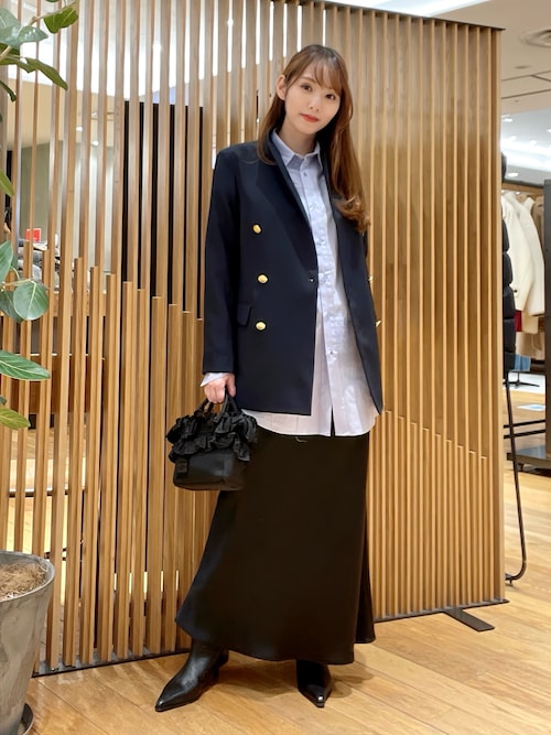 美品♪アーバンリサーチ　ウール混 ダブルブレストブレザージャケット　紺ブレ　金釦 ダブルブレストブレザージャケット（その他アウター）｜URBAN RESEARCH