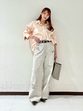 「PICCADILLY（ピカデリー）のアイテム」を使った、YUMIさん（レディース・158cm）の春コーディネート