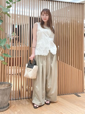 YUMIさん（レディース・158cm）の春コーディネート