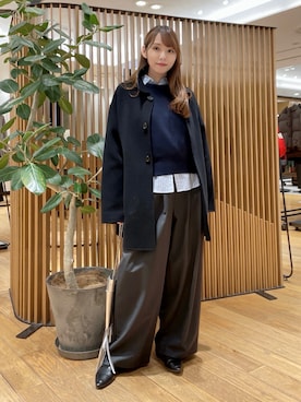 YUMIさん（レディース・158cm）の冬コーディネート