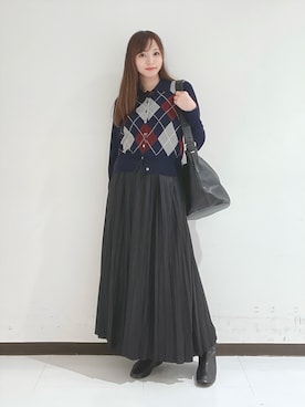 YUMIさん（レディース・158cm）の秋コーディネート