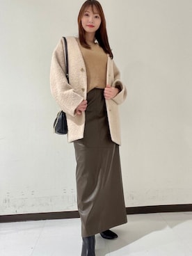 YUMIさん(レディース・158cm)の冬コーディネート