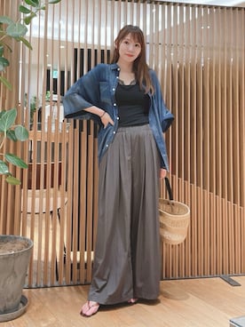 YUMIさん(レディース・158cm)の夏コーディネート
