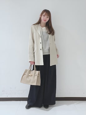 YUMIさん（レディース・158cm）の春コーディネート